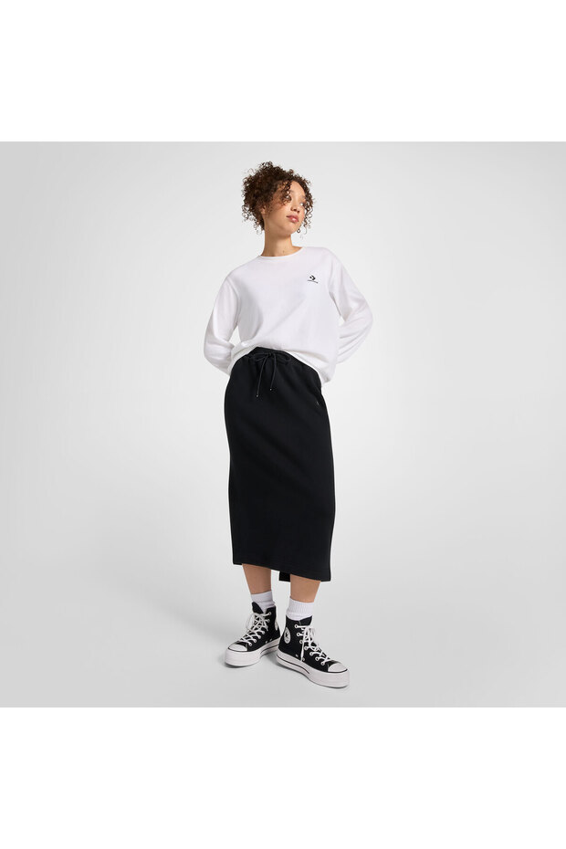 Classic Kadın Siyah Etek - 1