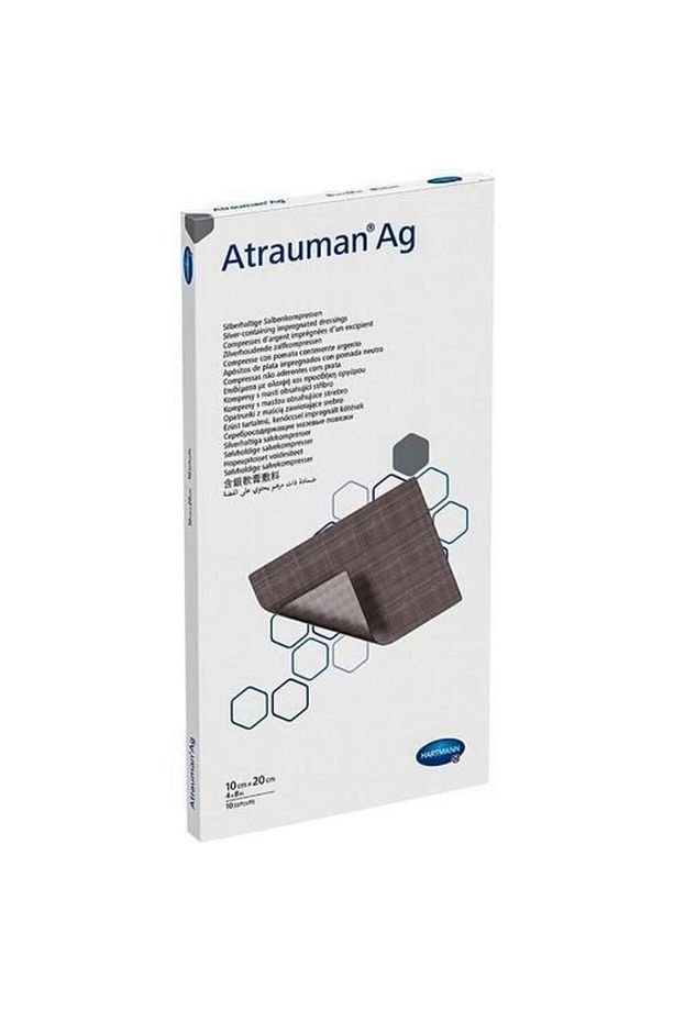 Atrauman Ag Gümüş Içerikli Yara Örtüsü 10cm X 20cm 10 Adet - 1