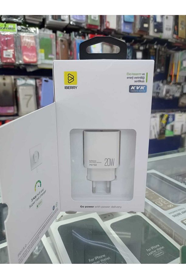iBerry iPhone Uyumlu, 20W PD 3.0 Type-C to Lightning Hızlı Şarj Seti | KVK Garantili, 2 Yıl Güvence - 7