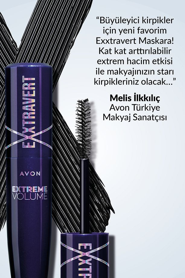 Exxtravert Ekstra Hacim Veren Maskara 9 Ml. Blackest Black - 2