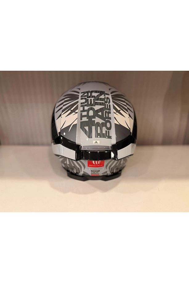 Kask Mt Thunder 4 Sv Raınforest C2 Parlak Gri - 4
