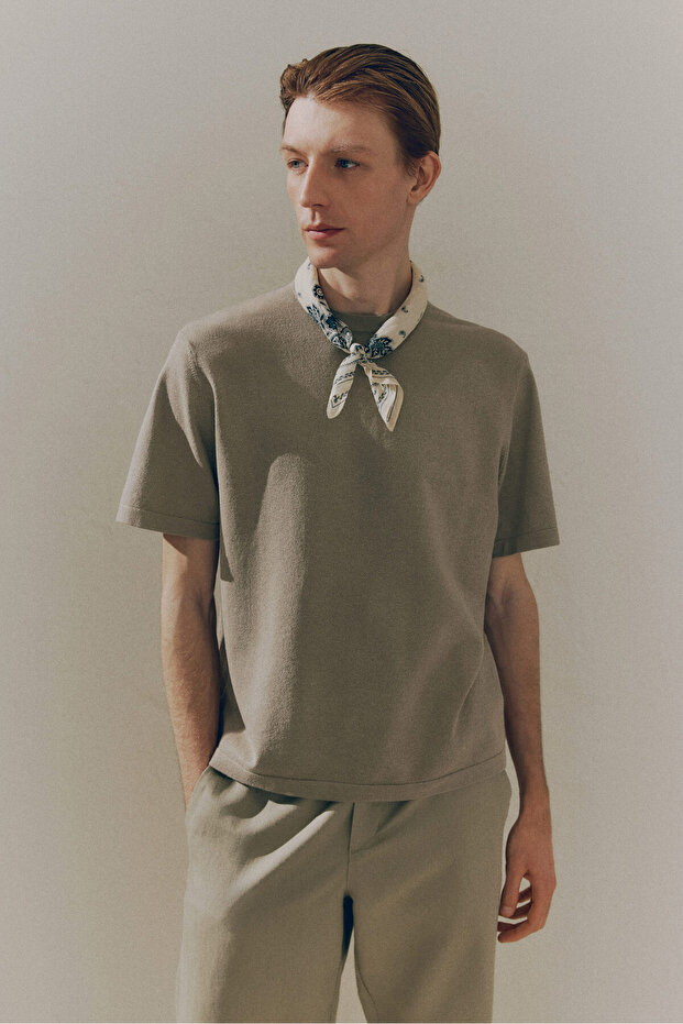 Triko Tişört Regular Fit - 1