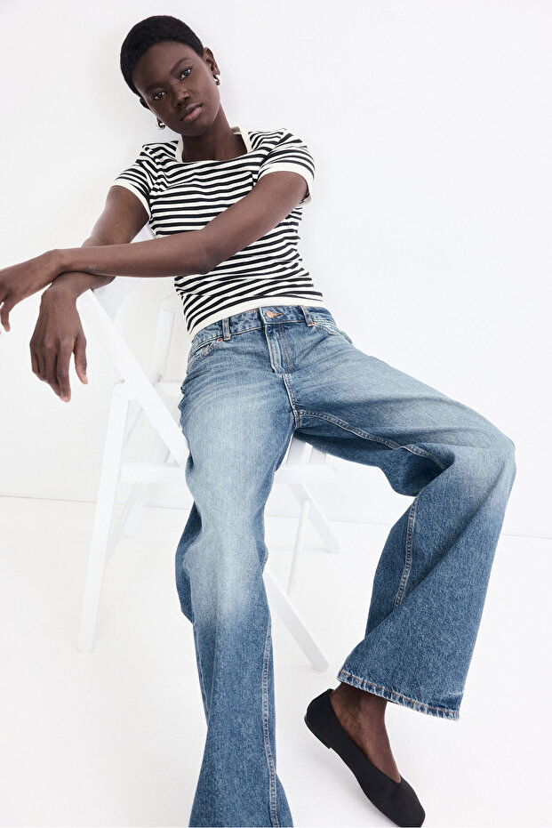 Bedene Oturan Tişört - 1