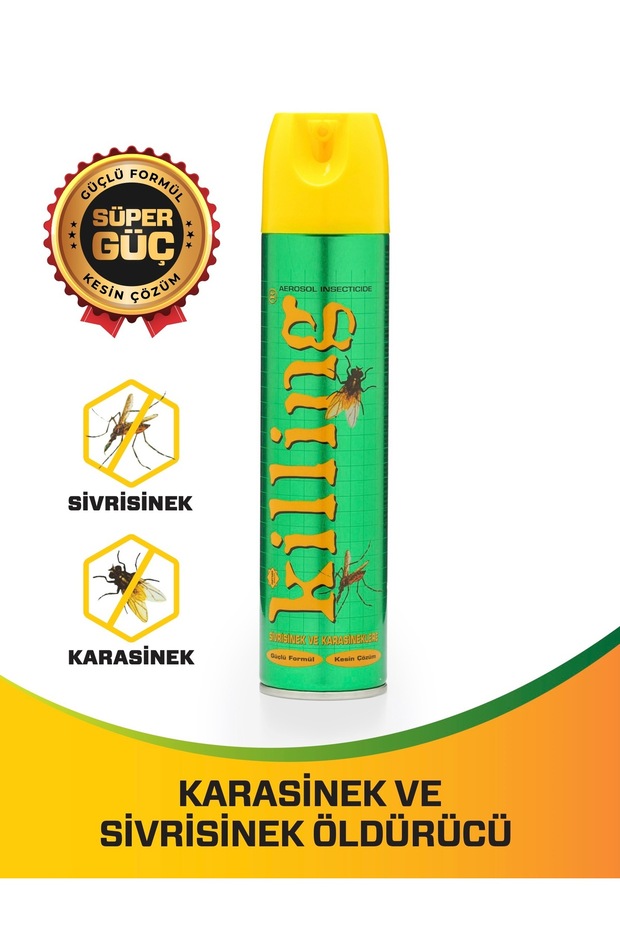 Sivrisinek Karasinek Öldürücü Sprey 300ml - 1