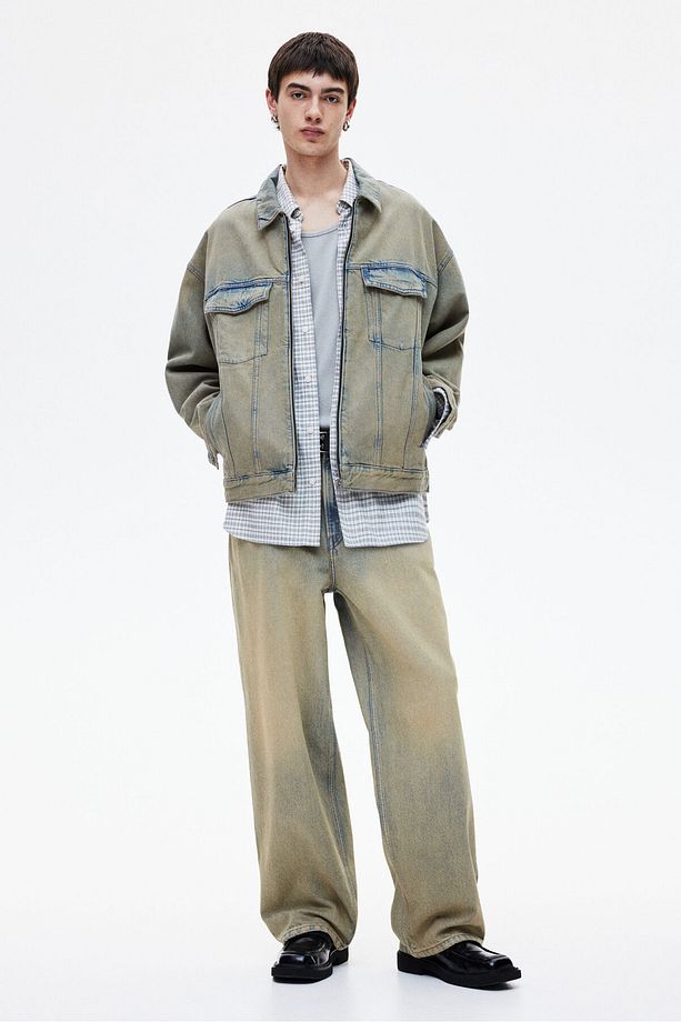 Kot Worker Ceket Loose Fit - 3