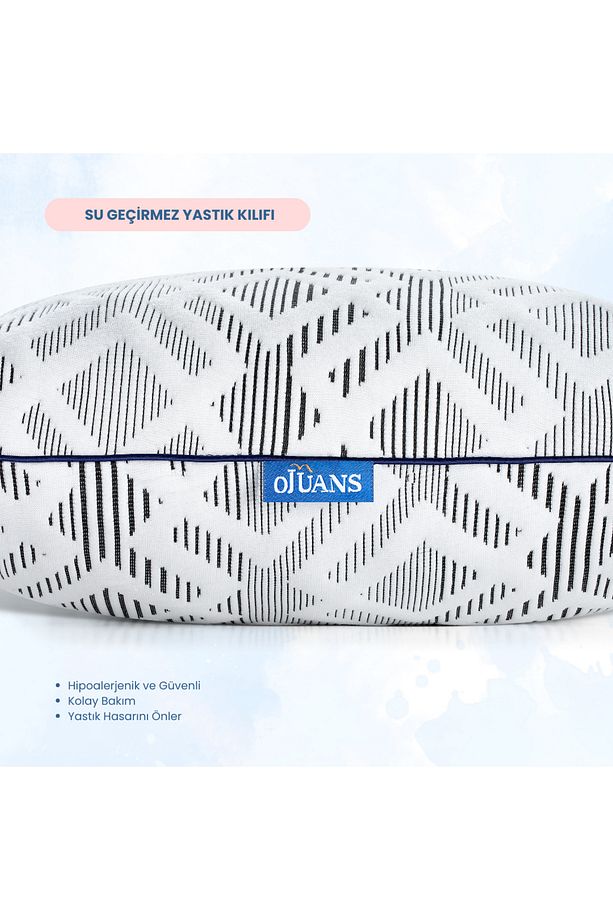 Memory Foam Su Itici (Su Geçirmez) Kılıflı Yastık - 3
