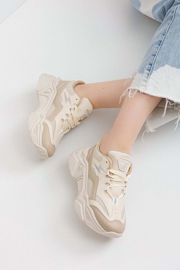 5 Cm Yüksek Taban Kadın Spor Ayakkabı Devida Air Vega Serisi X600 - 5