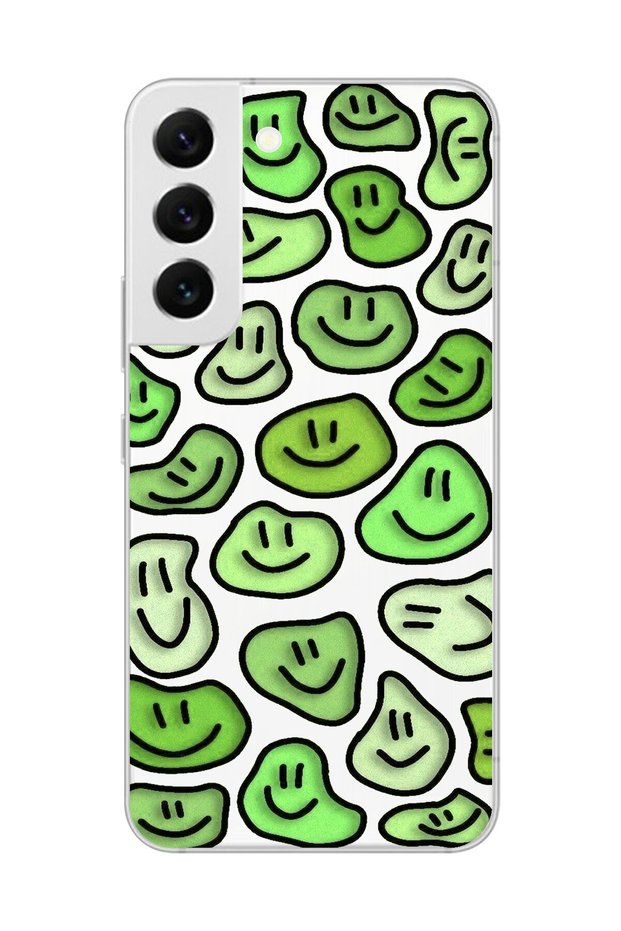 Galaxy S22 Compatible Transparent Case Transparent Wallpaper 9 Designs