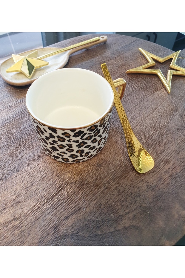 Dövme Dondurma Kahve,Çay Sunum Kaşık 1 Adet 12.5 Cm - 3