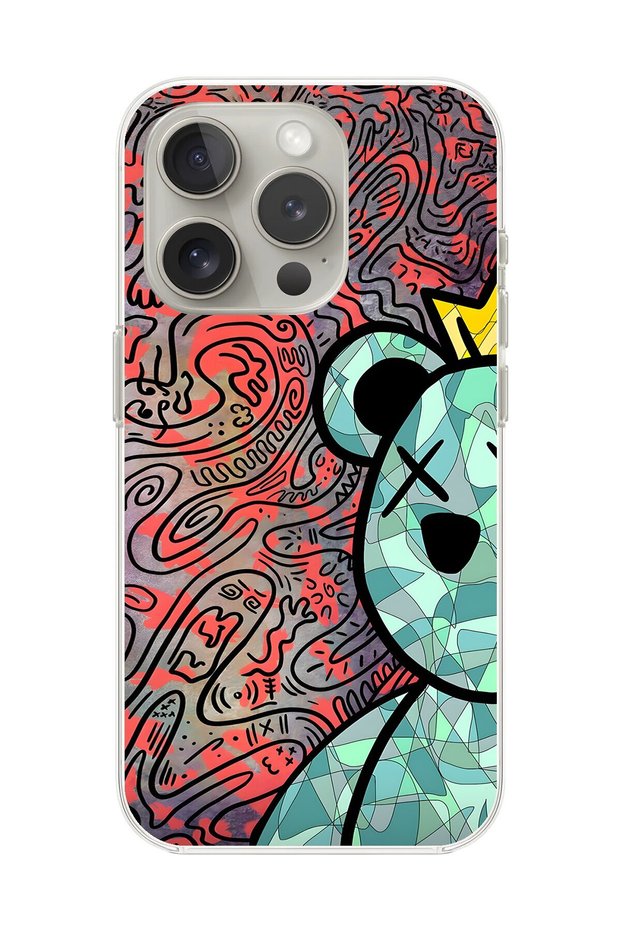Clear Case Compatible with iPhone 13 Pro Case Graffiti 12 Designs