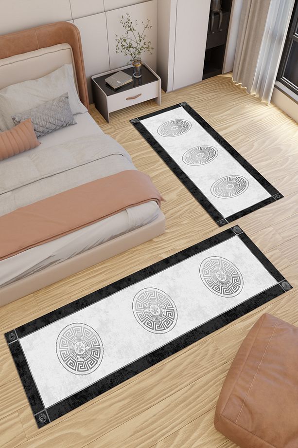 Dijital Baskı Makinede Yıkanabilir Kaymaz Taban Salon Halısı Yatak Odası Halısı & Yolluk Modelleri - 3