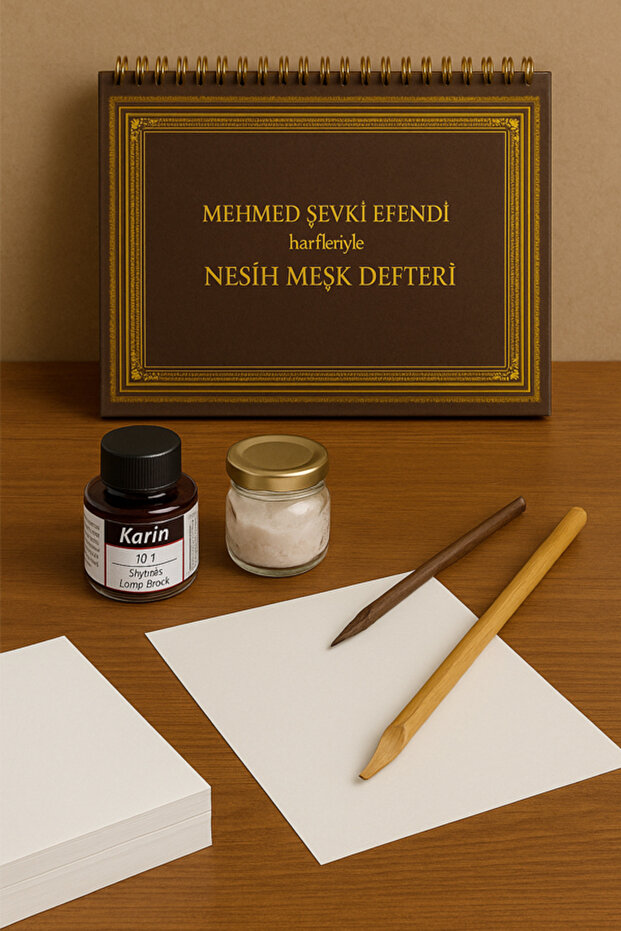 Hat Seti - Başlangıç Seviye - Nesih Meşk Hat Başlangıç Seti - 3