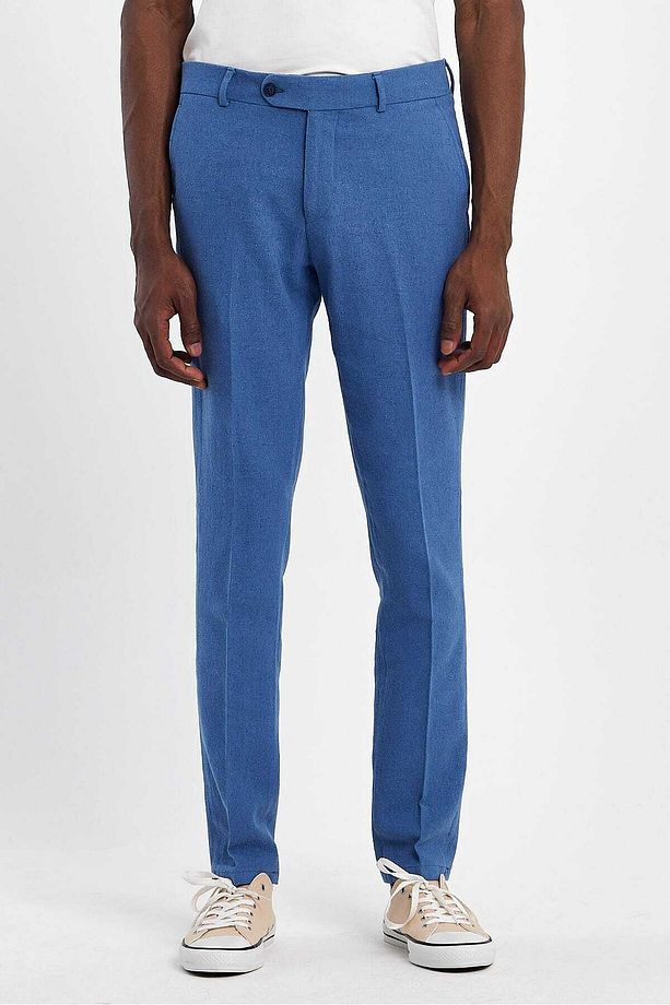 SlimFit Erkek Pantolon yazılık - 2