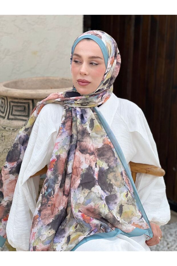 نمط الفرشاة لينا شال - 1