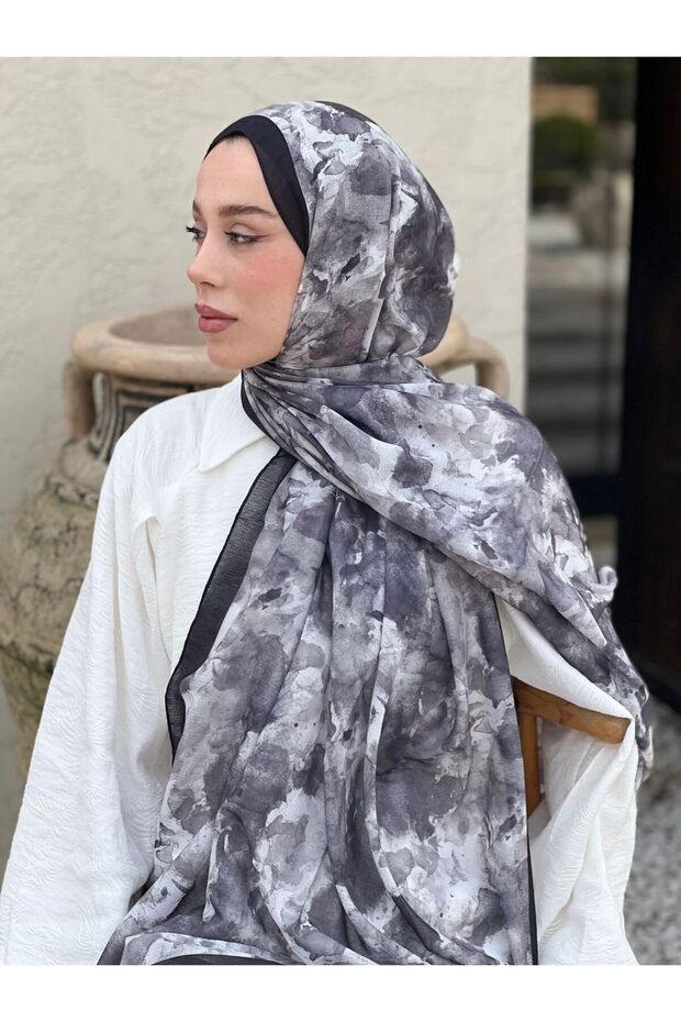 نمط الفرشاة لينا شال - 3