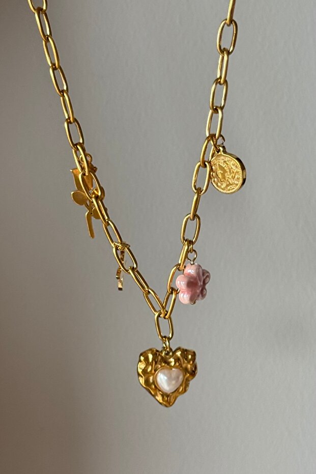 Soft Heart Çelik Kolye - 2