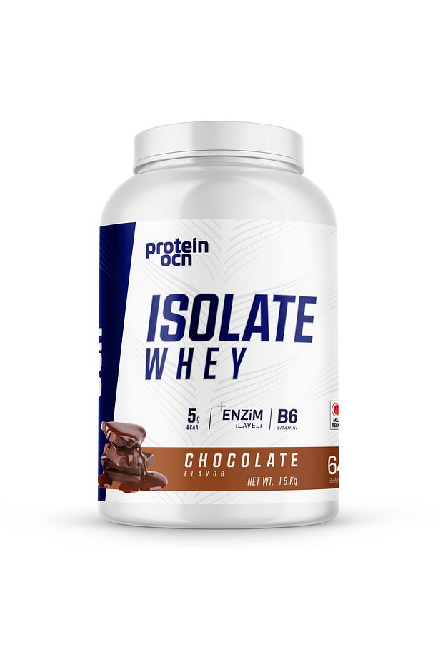 WHEY İSOLATE Çikolata - 1.6 kg - 64 servis - 1