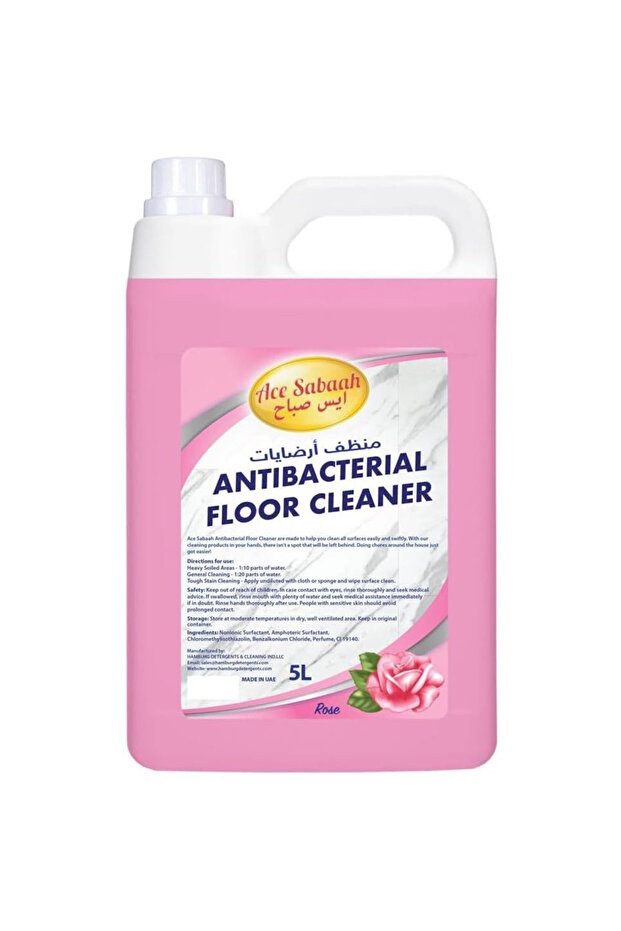 Antibacterial Floor Cleaner 5 Liters (Rose)