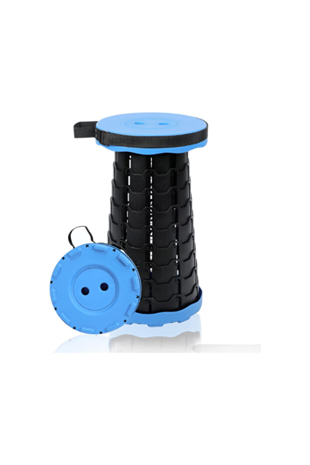 Portable Folding Telescopic Stool – Lightweight Retractable Seat for Camping, Fishing, BBQ