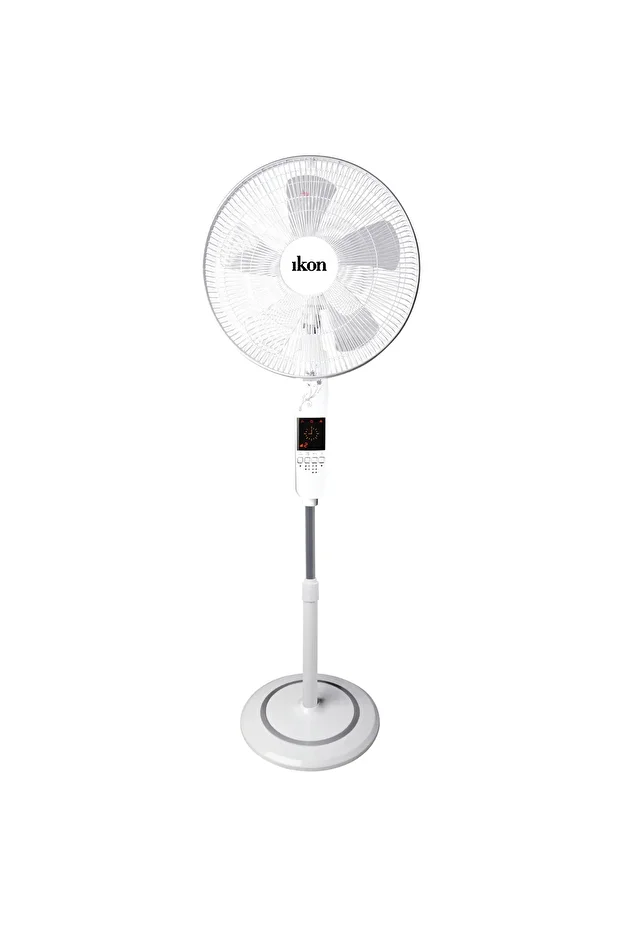 Stand Fan With Remote, White, IK-TS68R - 1