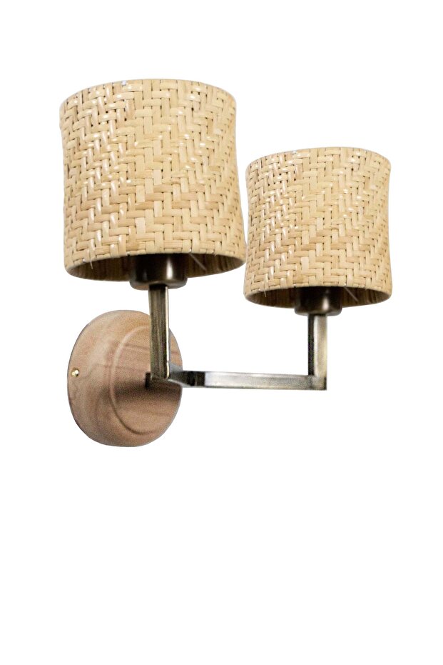 RATTTAN APLİK 2 Lİ - 1