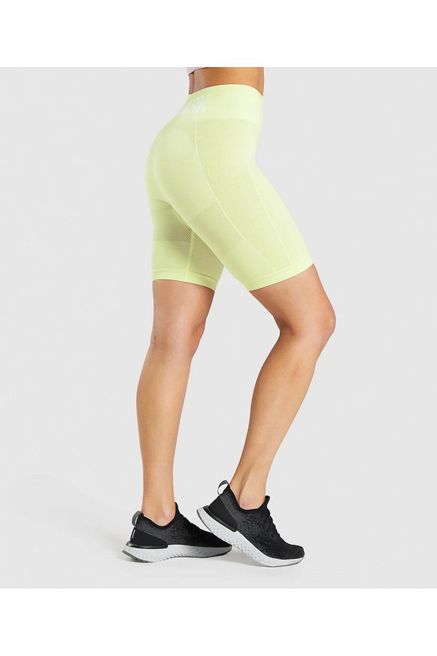 x Seamless Yüksek Bel Sporcu Biker Şort Tayt - 3