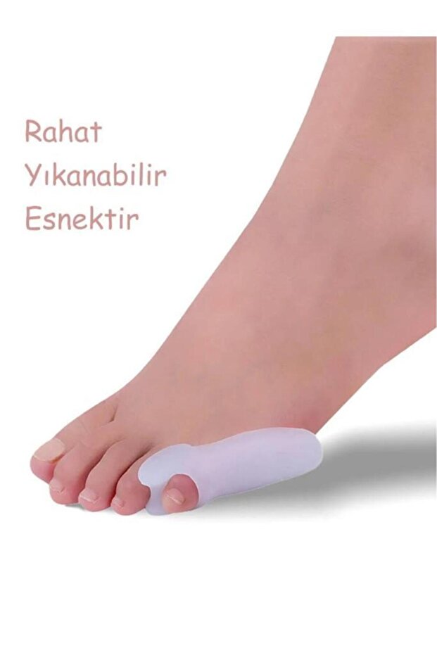 2 Çift Ayak Serçe Parmak Makaralı Kemik Koruyucu Bunyon Serçe Parmak Kemik Çıkıntısı İçin - 3