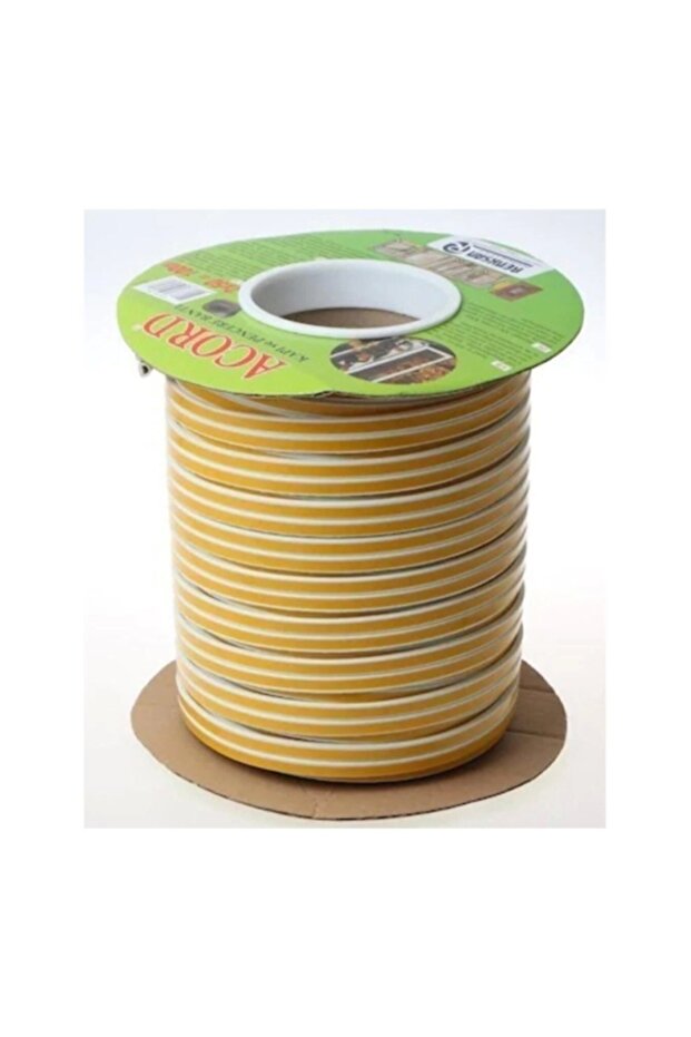 Bahadır Door Tape and Window Wick Tape Adhesive White 50x2=100 Mt