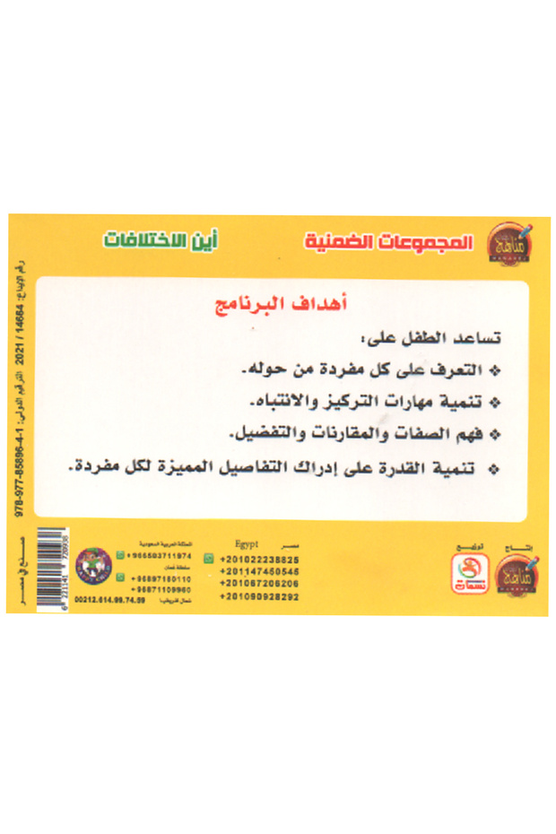 المجموعات الضمنية - آين الإختلافات - 3