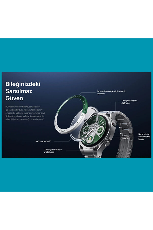 Huaweı Watch Ultimate Yeşil - 8