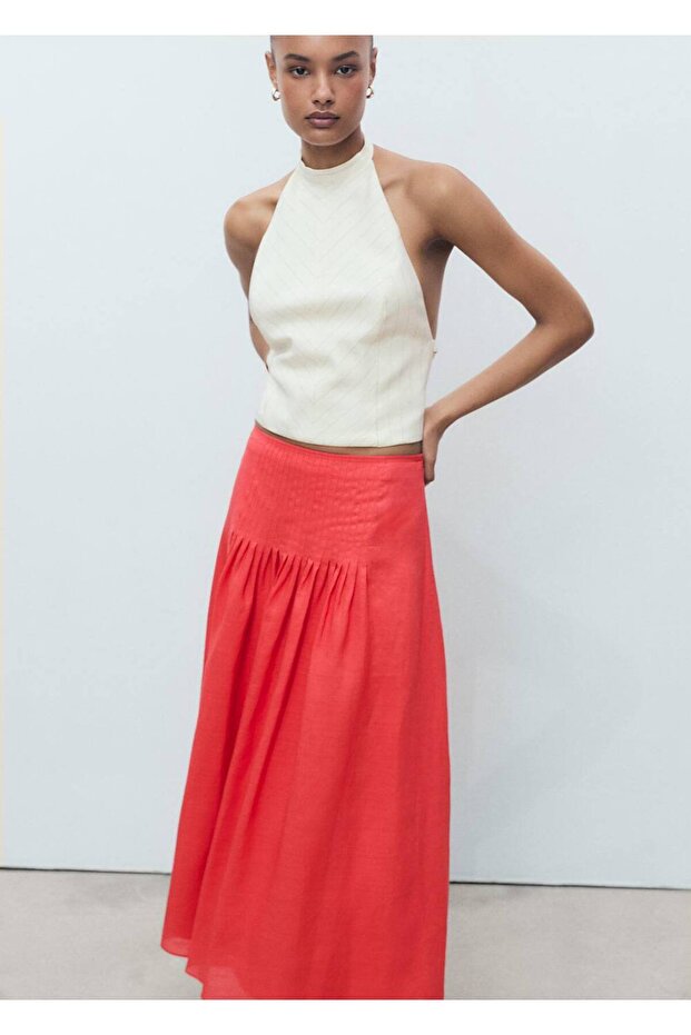 Pileli rami etek - 8