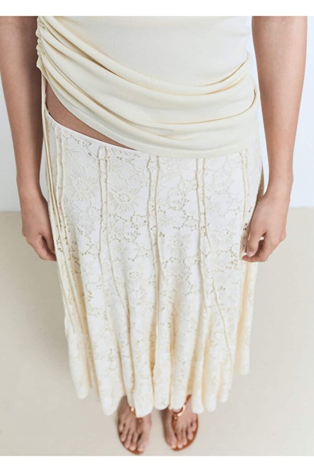 Dantel uzun etek - 5