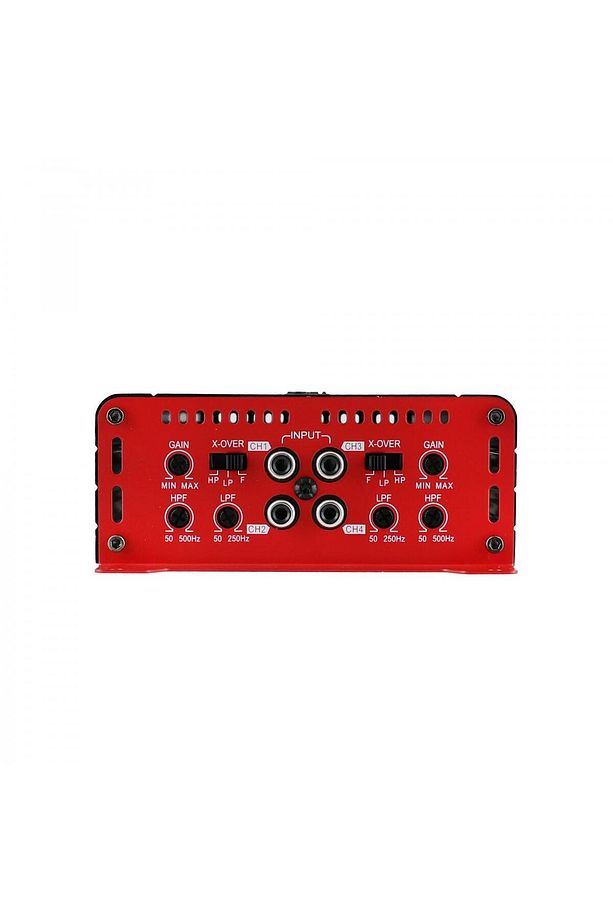 SX-LM4125.4D 4 KANAL CLASS D AMFİ 4 OHM 4X125 WATT RMS POWER SİYAH RENK - 5