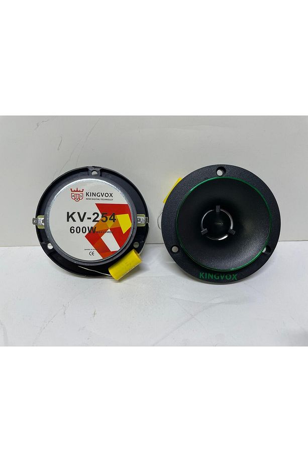KV-254 10 CM DOME TWEETER 600 WATT MAXİMUM POWER ÇİFT FİYATIDIR 100 WATT RMS POWER - 5