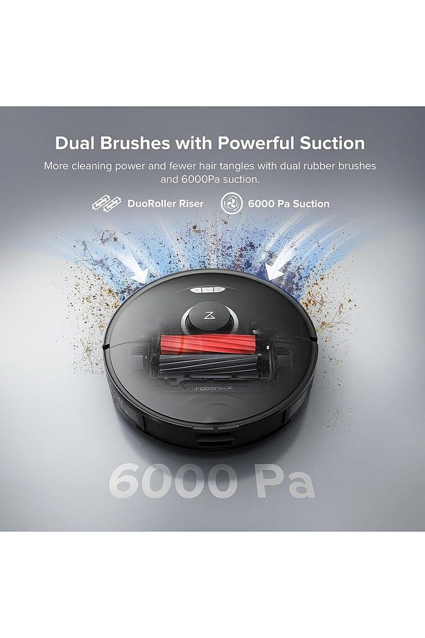 S8 Seri 6000pa Titreşimli Ve Halı Tanıma Paspaslama Ile Robot Vakum - 1