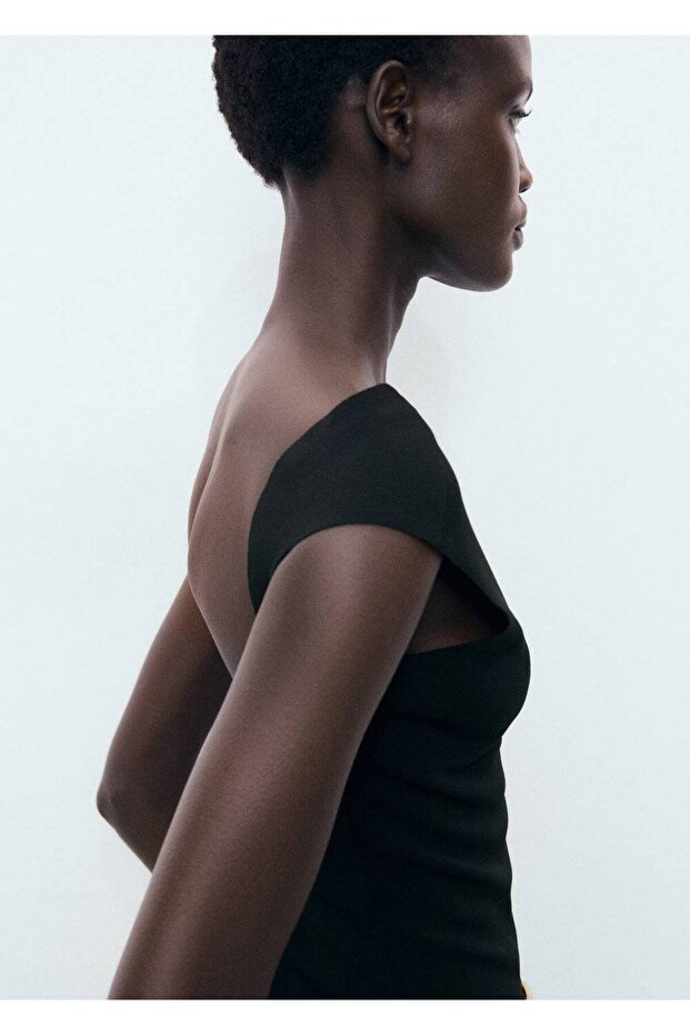 Sırtı açık bluz - 6