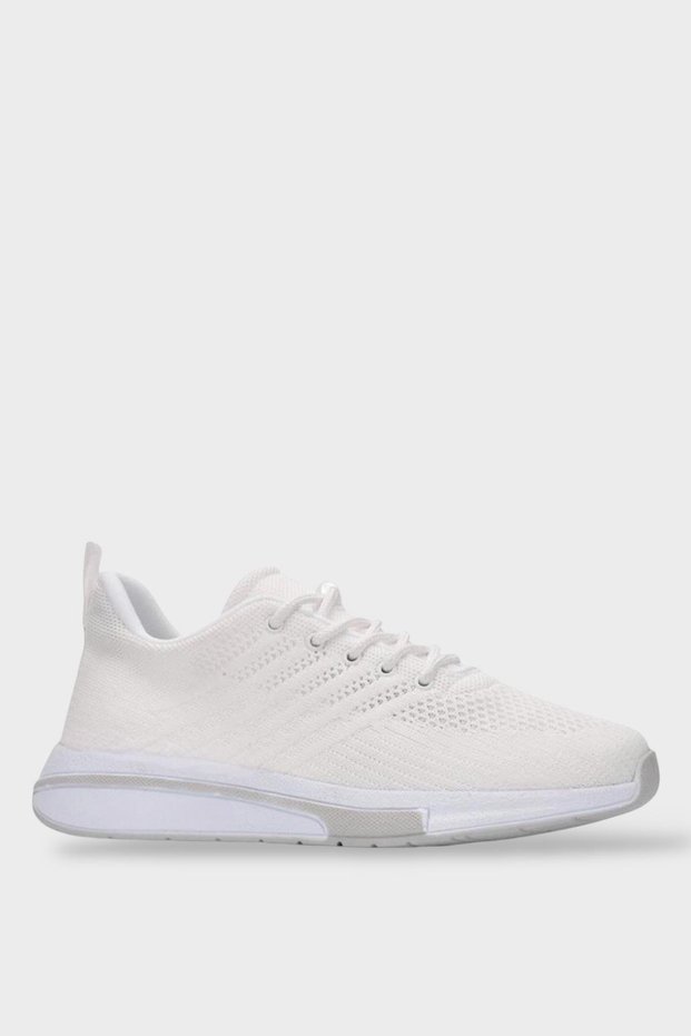 Unisex Summer Knitwear Sports Shoes White