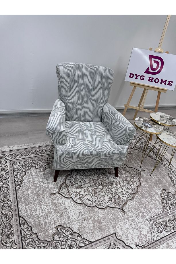 Berjer Örtüsü Berjer Kılıfı Tekli Koltuk Örtüsü Tekli Koltuk Kılıfı Tek Kişilik Örtü Sofa Cover - 4