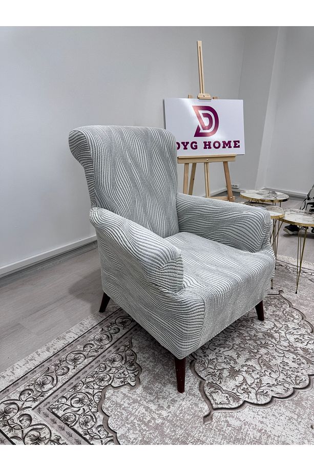 Berjer Örtüsü Berjer Kılıfı Tekli Koltuk Örtüsü Tekli Koltuk Kılıfı Tek Kişilik Örtü Sofa Cover - 3