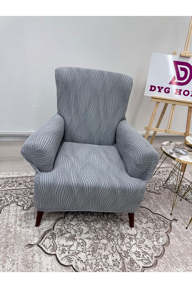Berjer Örtüsü Berjer Kılıfı Tekli Koltuk Örtüsü Tekli Koltuk Kılıfı Tek Kişilik Örtü Sofa Cover - 3