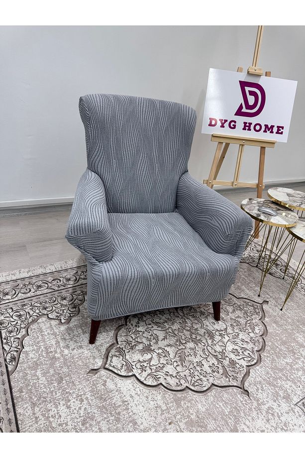 Berjer Örtüsü Berjer Kılıfı Tekli Koltuk Örtüsü Tekli Koltuk Kılıfı Tek Kişilik Örtü Sofa Cover - 5