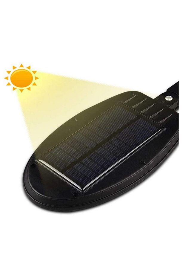 Ledli Sensörlü Solar Sokak Lambası Güneş Enerjili 48 Led'li Solar Bahçe Aydınlatma Modeli - 2