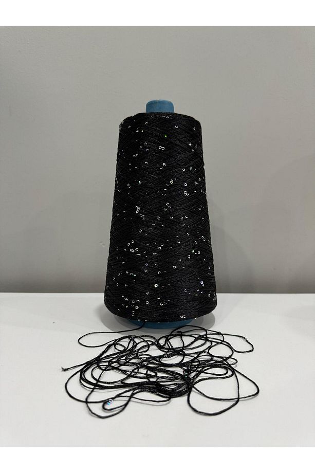1 KG PULLU ÖRGÜ İPİ - FLOŞ PULLU ÖRGÜ İPİ - ÖRGÜ İPİ - PULLU İP - İP - 2