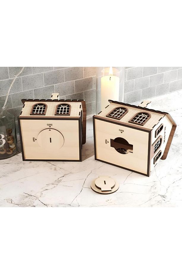 Klitli Tip Box Bahşiş Kutusu Ve Kumbara Sandık Tipi Tipbox - 3