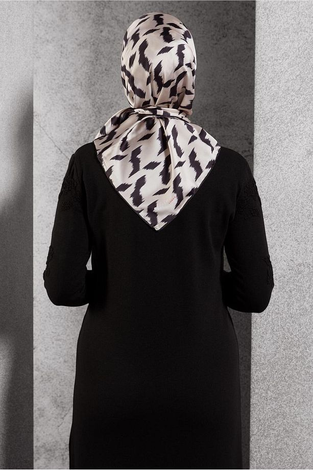 ALVİNA DESENLİ EŞARP 8409 - 2