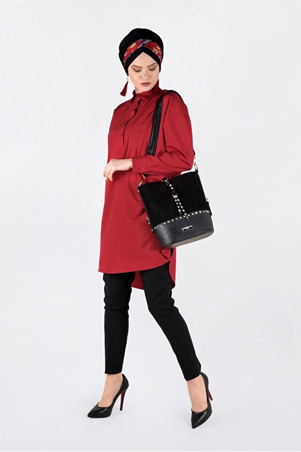 Front Half Button Tunic 4705 - 2