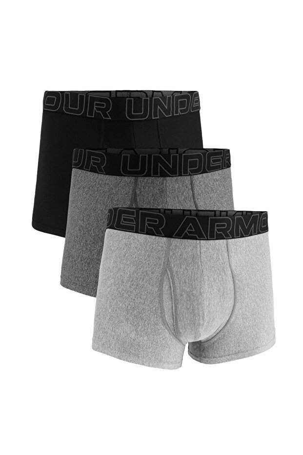 UNDER ARMOUR Herren Boxershorts, 3er Pack - Performance Tech Trunks Solid 3", Stretch, einfarbig - 1