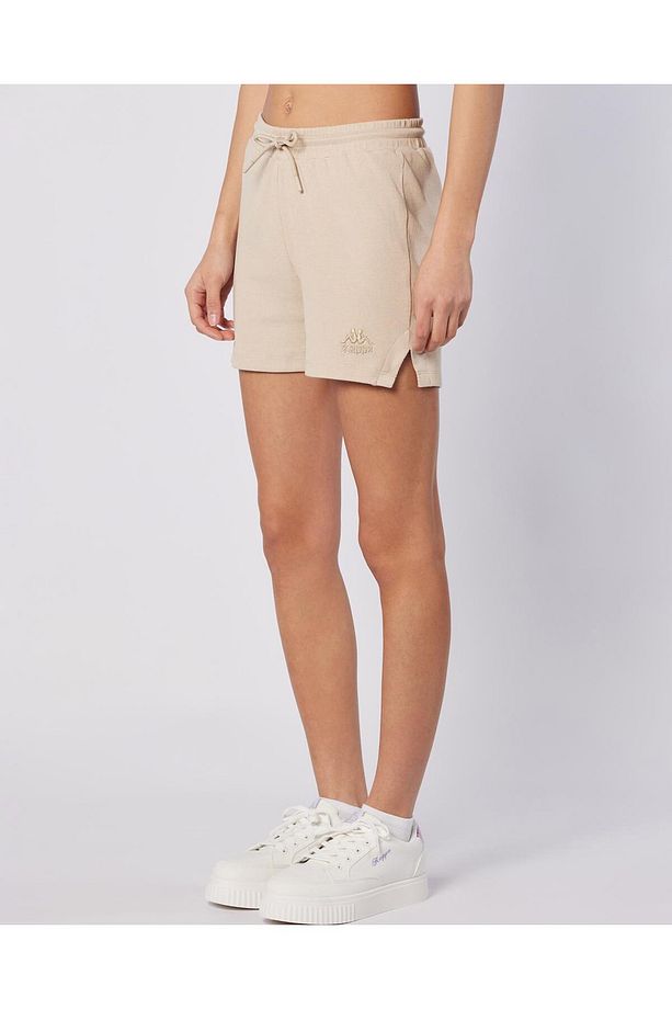Leda Short Kadın Bej Regular Fit Şort - 4