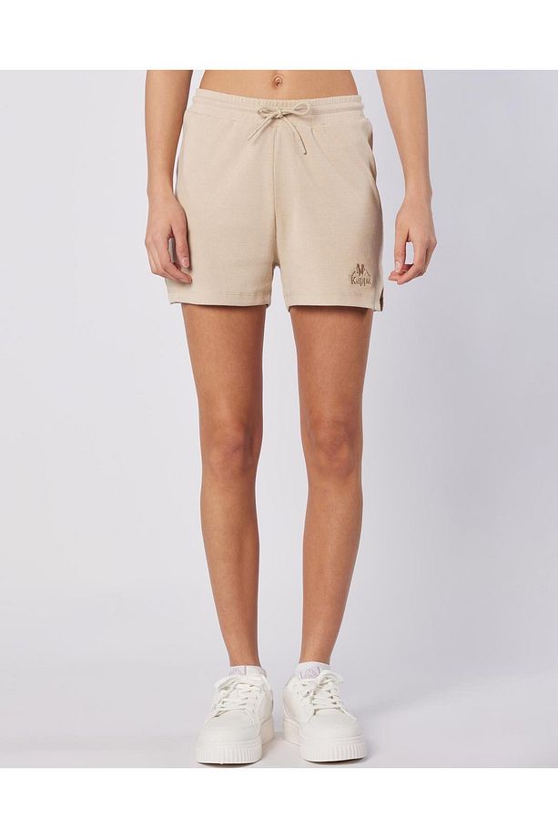Leda Short Kadın Bej Regular Fit Şort - 1