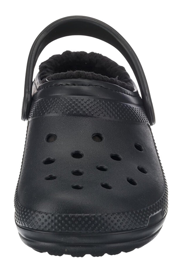 Sandale Lined Clog mit flauschigem Futter und Fersenriemen - 3